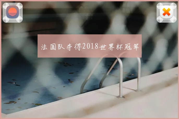 法国队夺得2018世界杯冠军