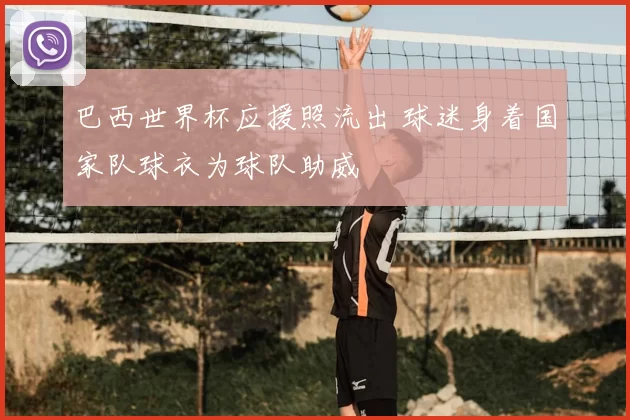 巴西世界杯应援照流出 球迷身着国家队球衣为球队助威